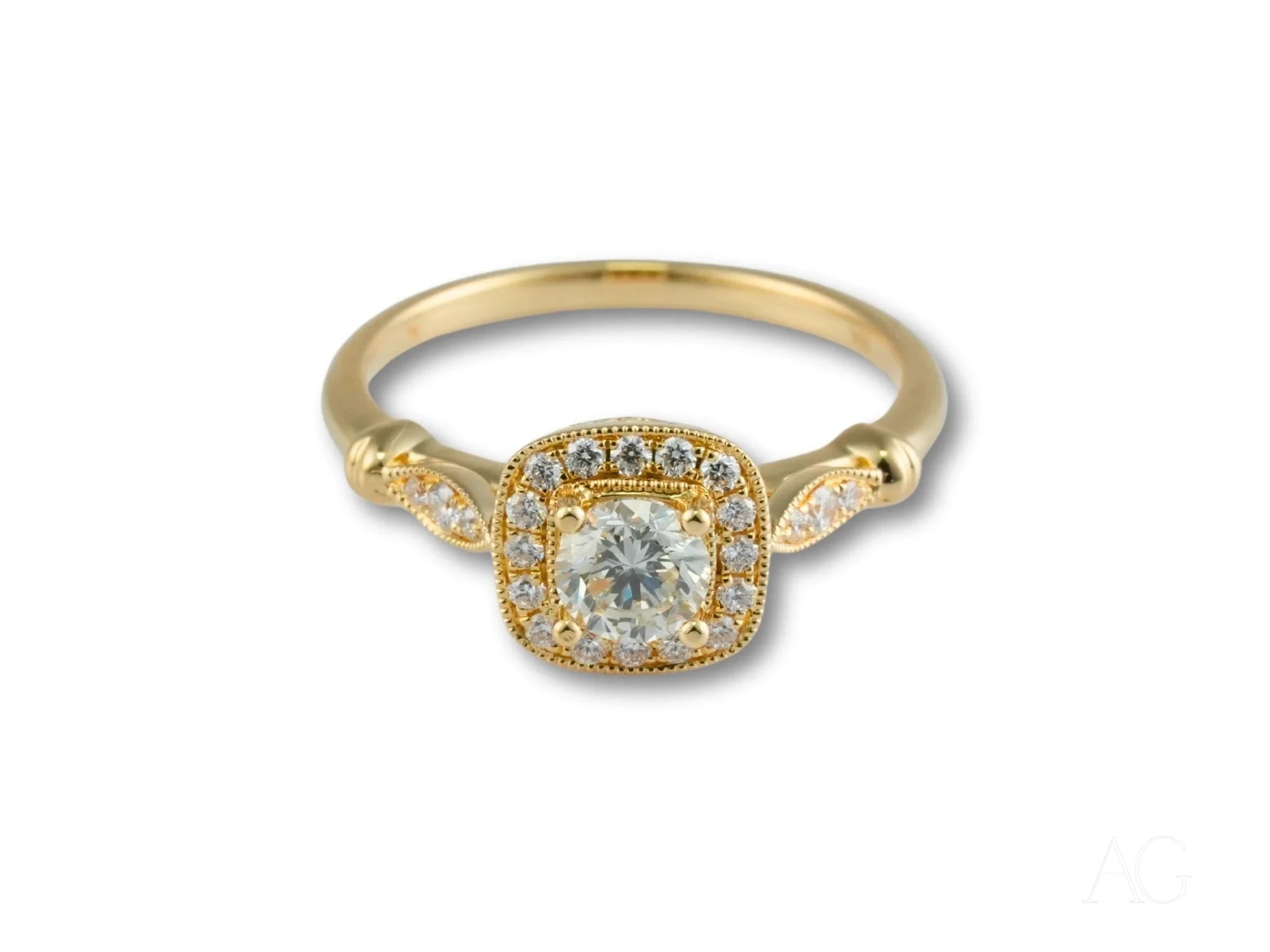 Eternal Embrace Engagement Ring - Elegant Diamond Wedding Band for Women - Perfect for Proposals, Anniversaries & Romantic Occasions