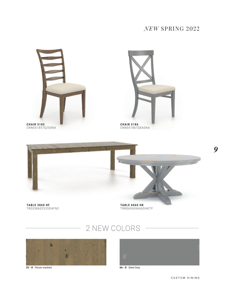 Canadel Custom Dining Table - Champlain Collection | Solid Wood Extendable Table for Family Gatherings & Dinner Parties