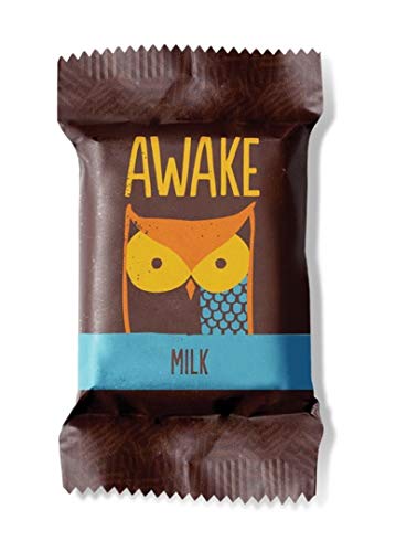 Caffeinated Chocolate Energy Bites - Milk Chocolate (300ct) for Workouts & Focus