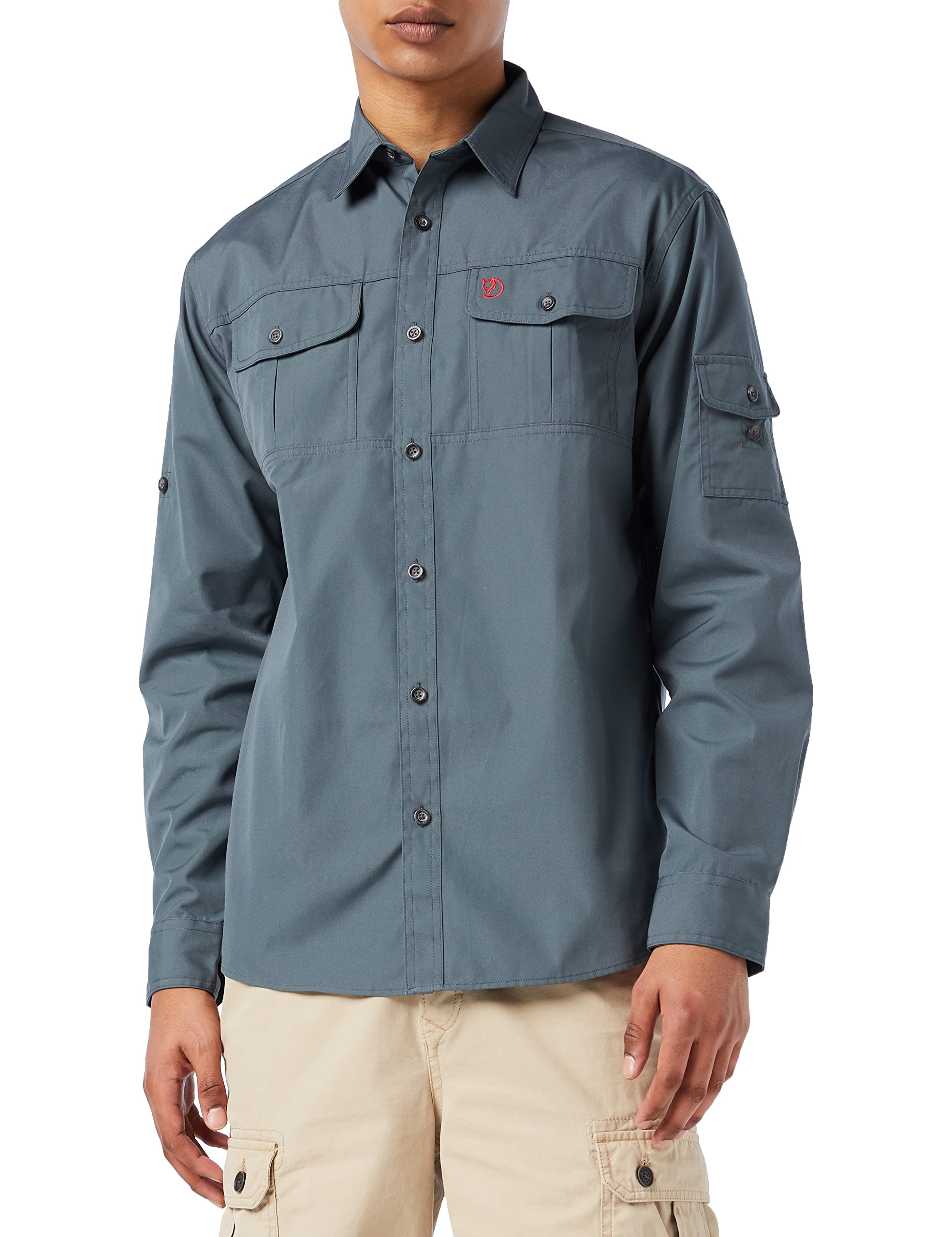 Fjallraven Men's Sarek Trekking Shirt - Lightweight Hiking & Outdoor Adventure Shirt for Men - Perfect for Camping, Backpacking & Mountain Climbing