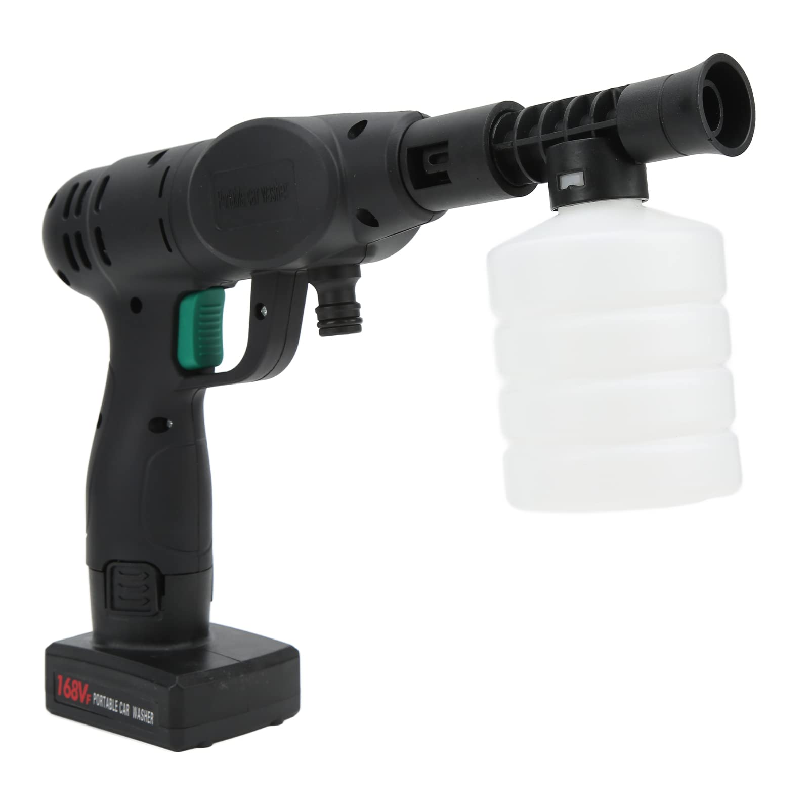 **Cordless Car Washer - Rechargeable Handheld High Pressure Cleaner for Cars, Bikes & Motorcycles | Portable Water Sprayer for Outdoor Cleaning & Watering**    *(Use Cases: Ideal for washing vehicles, cleaning patios, watering plants, and outdoor maintenance.)*