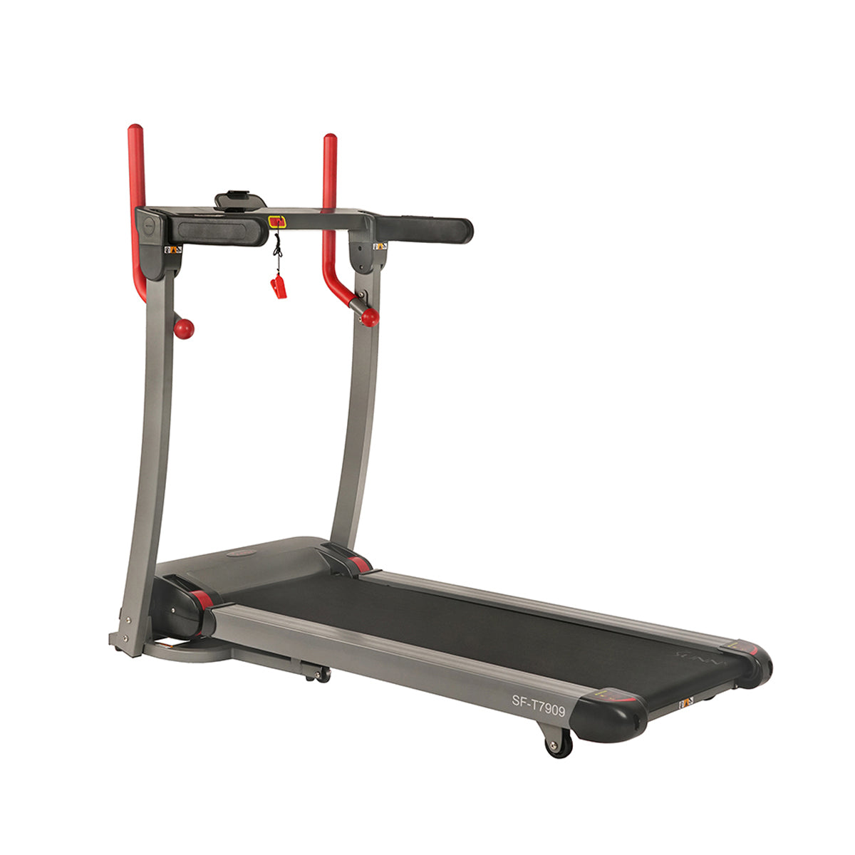 Folding Electric Treadmill with 12-Level Auto Incline, LCD Display & Heart Rate Monitor - SF T7909 | Perfect for Home Gym, Cardio Workout & Small Spaces