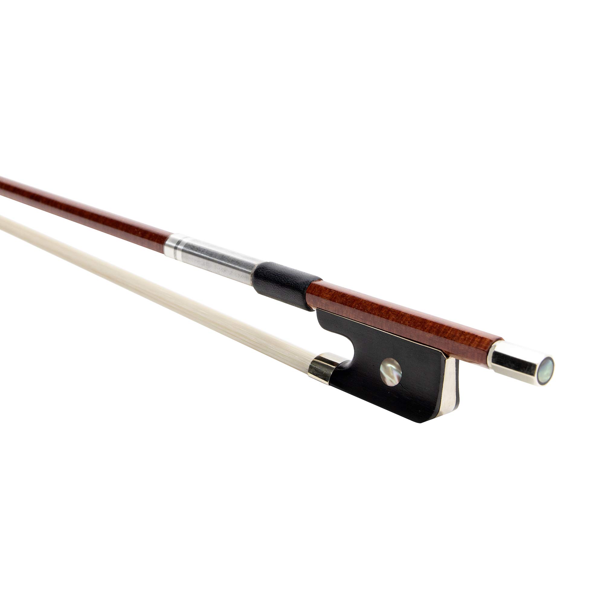 MI&VI AB-795 Professional Pernambuco Wood & Carbon Fiber Viola Bow for 14-17 Inch Full Size Violas with Bow Case | Well Balanced, Perfect Weight | Mongolian Horsehair | Ideal for Performances, Practice & Orchestra Use - MIVI Music