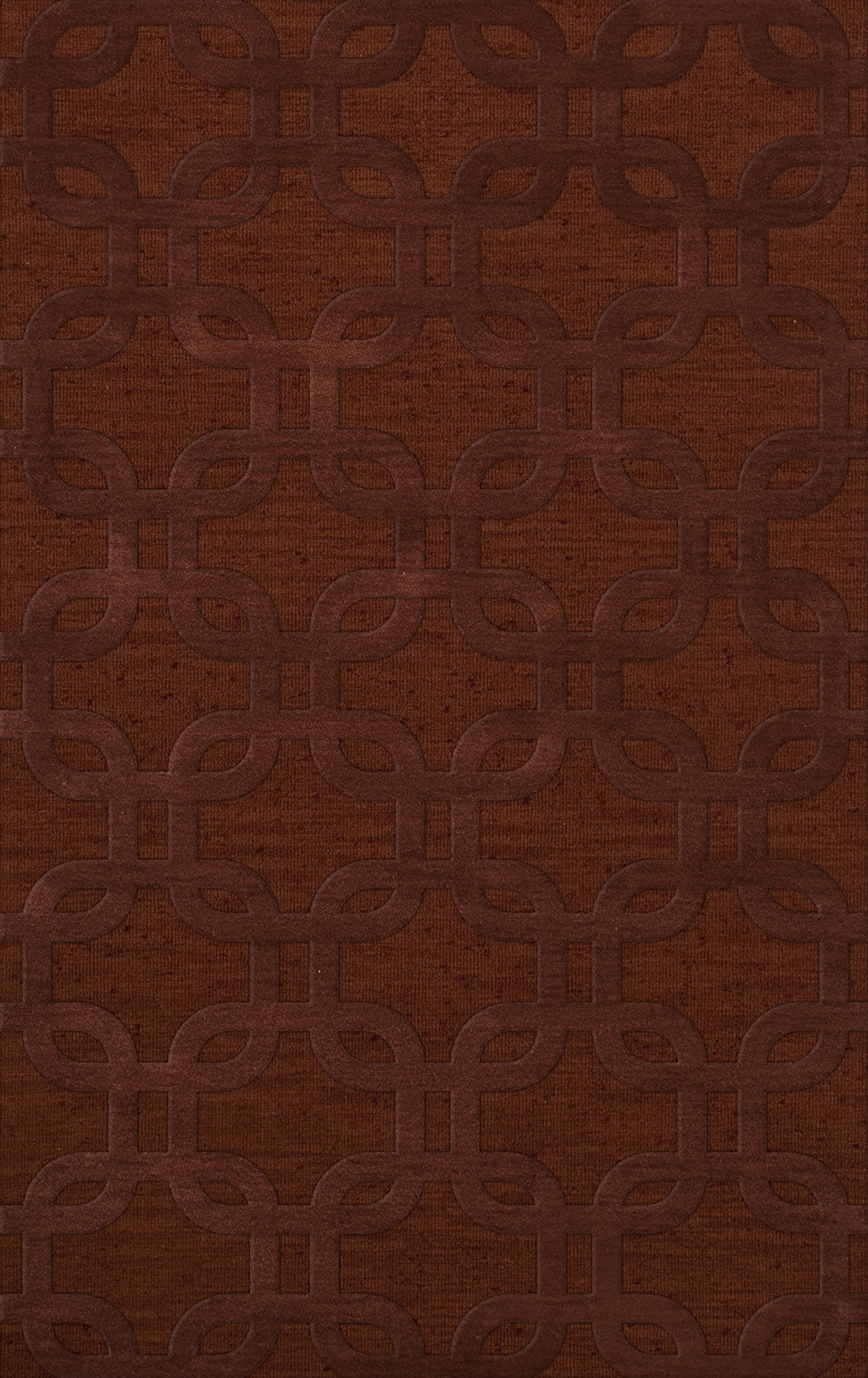Premium Dalyn Rovers DV7 Area Rug 10x14 Feet - Soft Paprika Red Modern Rug for Living Room, Bedroom & Dining Room - Non-Slip Durable Home Decor