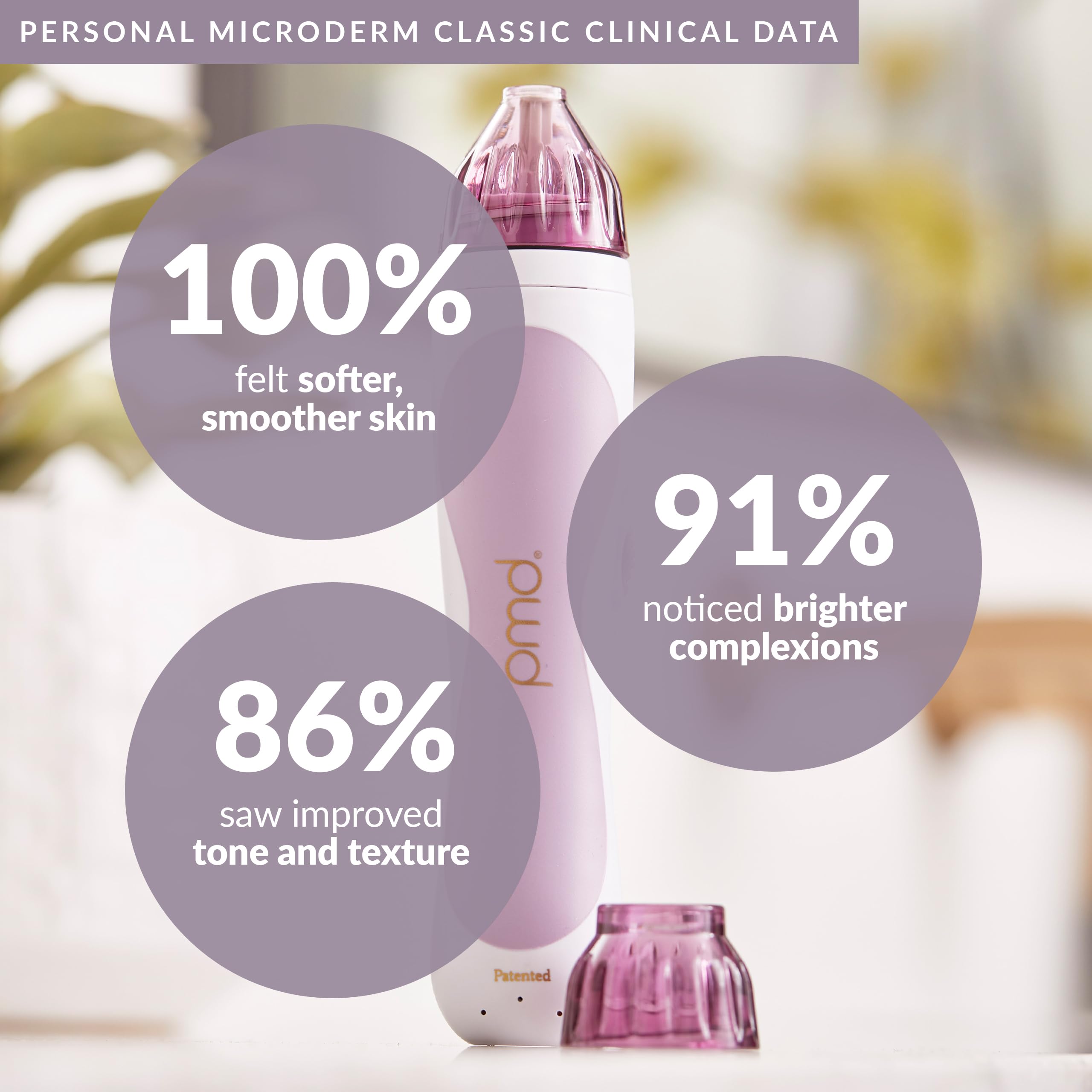 PMD Personal Microderm Classic - At-Home Microdermabrasion Machine Kit for Face & Body Exfoliation - Perfect for Anti-Aging, Acne Scars & Skin Renewal at Home or Salon