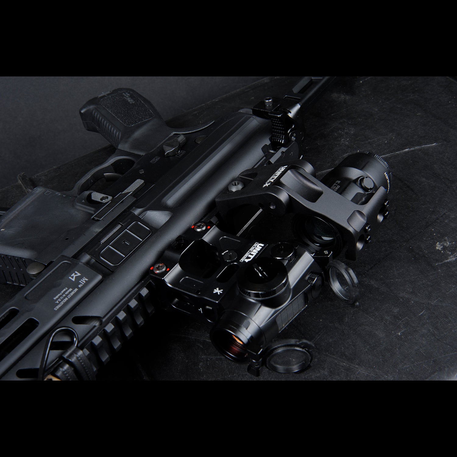 Unity Tactical FAST FTC OMNI Magnifier Mount - Made in USA - Compatible with Red Dot Sights for AR-15 & Rifle Optics - Perfect for Tactical Shooting & Hunting