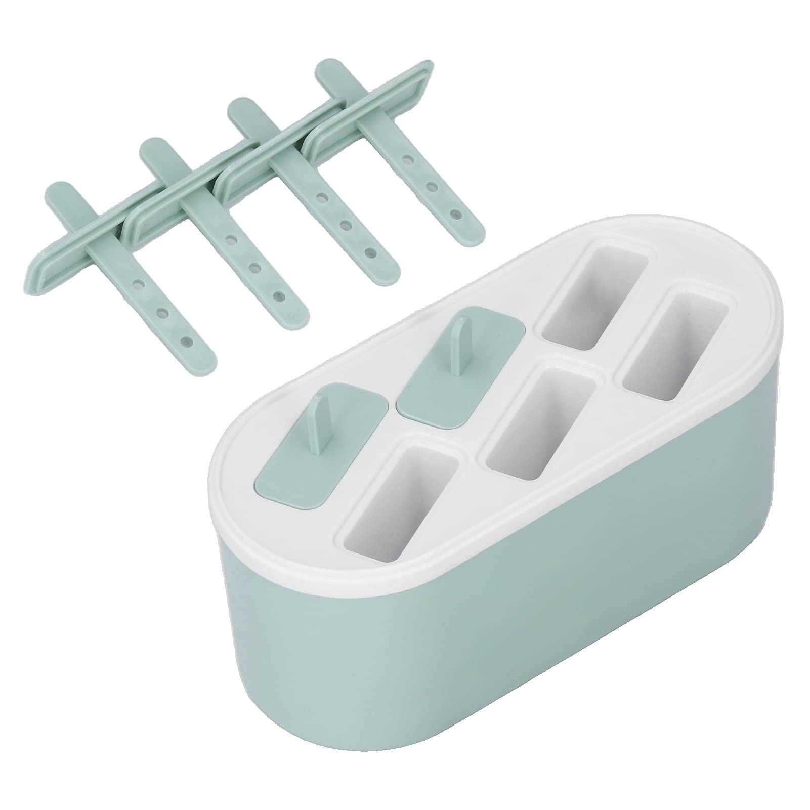 Automatic Ice Cream Maker Mold - 6 Hole DIY Ice Cream Mold for Home Kitchen | Perfect for Homemade Gelato, Sorbet & Frozen Treats