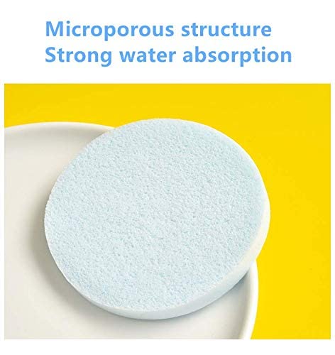 12 Pack Compressed Facial Sponges - Exfoliating PVA Spa Sponge Pads for Deep Cleansing, Makeup Removal & Skincare | Professional Face Wash Tools for Daily Beauty Routine & Spa Treatments