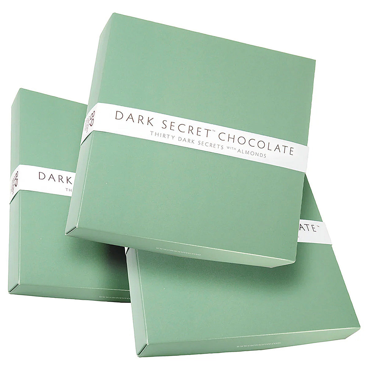 Premium Dark Chocolate with Almonds - 3 Pack (30 Day Supply) | Gourmet Snacks for Gifts, Parties & Healthy Desserts