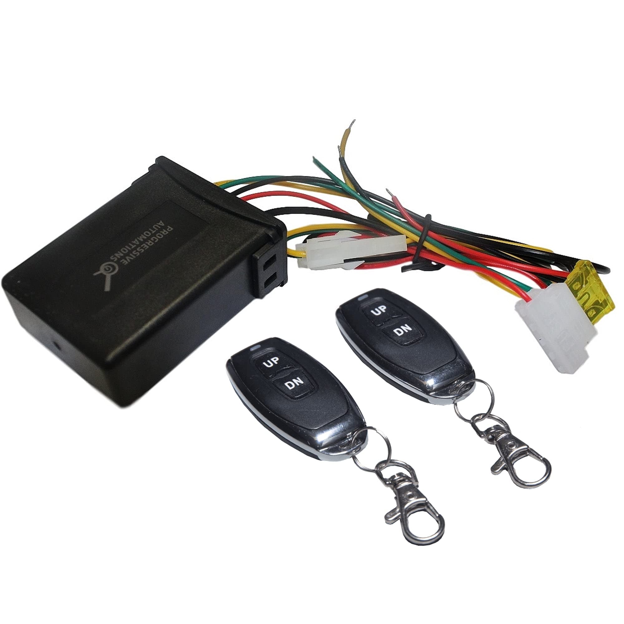 Wireless Linear Actuator Controller Kit - IP65 Waterproof Dual Channel Control Box for Electric Actuators - Remote Control & Individual Adjustment - Perfect for Home Automation, RV, Marine, and Industrial Applications