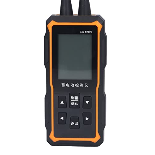 Battery Tester - Digital LCD Auto Battery Tester for Lead Acid Batteries | Car, Truck, Motorcycle & RV Battery Voltage Tester | Perfect for Auto Parts Maintenance & DIY Vehicle Care