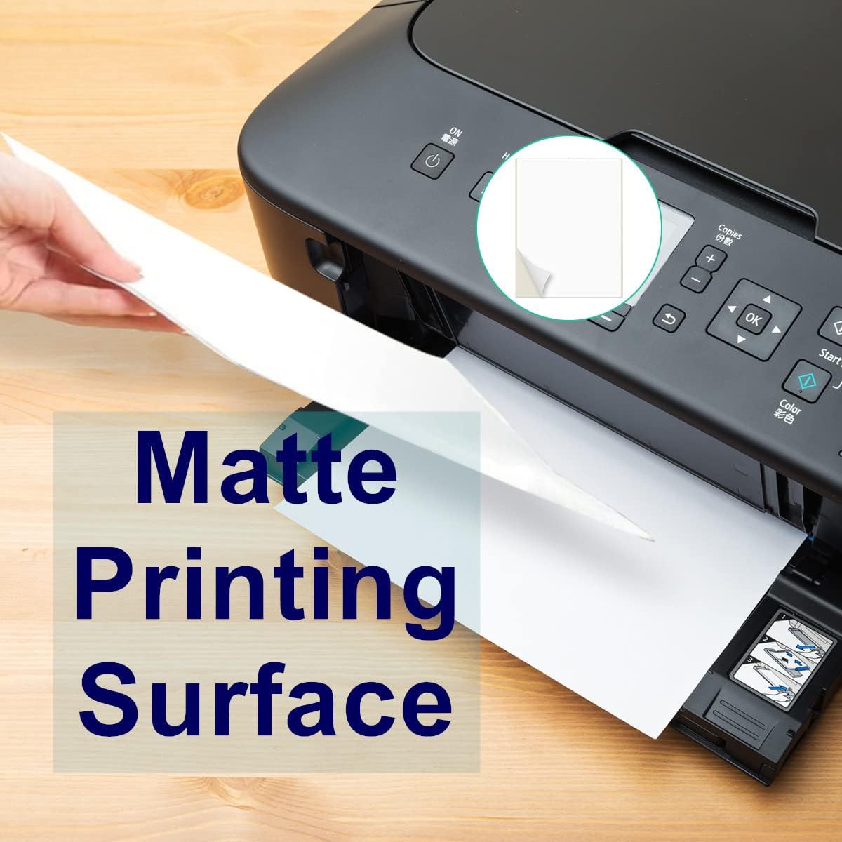 Coopaty Full Sheet Shipping Address Labels for Laser & Inkjet Printers - 8.5