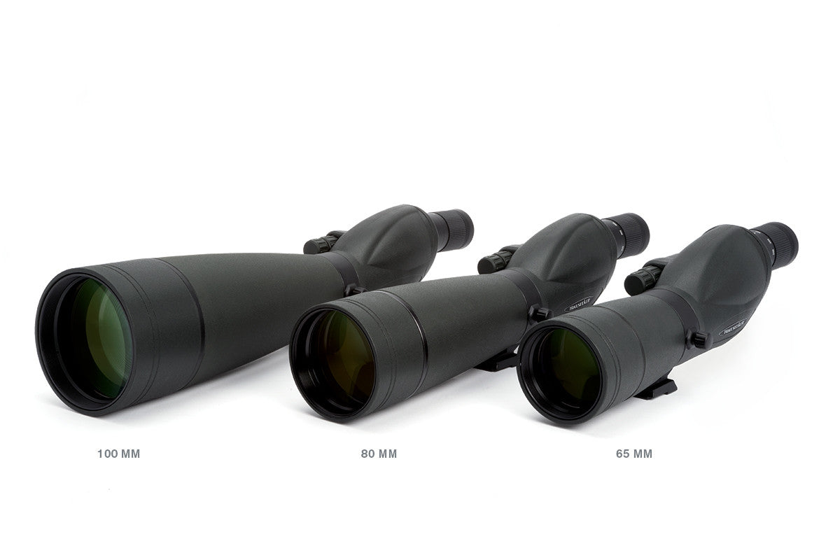 TrailSeeker 20-60x80 Straight Zoom Spotting Scope for Hunting, Bird Watching & Outdoor Adventures - High Power Magnification for Long Range Viewing