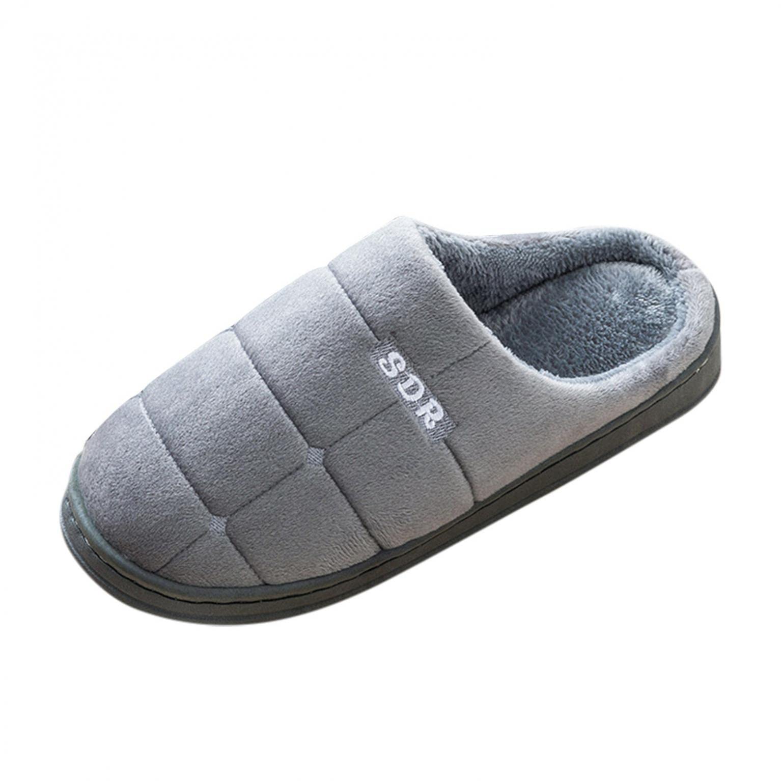 NOLDARES Women's Plush Memory Foam House Slippers - Fuzzy Closed-Toe Anti-Skid Slides for Indoor Comfort | Cozy Winter Slippers for Home, Office & Relaxation