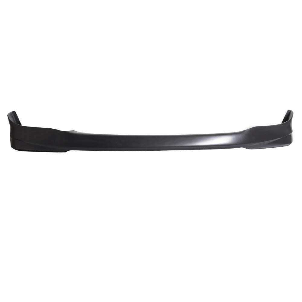 IKON MOTORSPORTS HFP Style PU Black Front Bumper Lip Spoiler Splitter for 2003-2005 Honda Accord 4 Door Sedan - Enhance Style & Aerodynamics for Street Racing & Car Shows