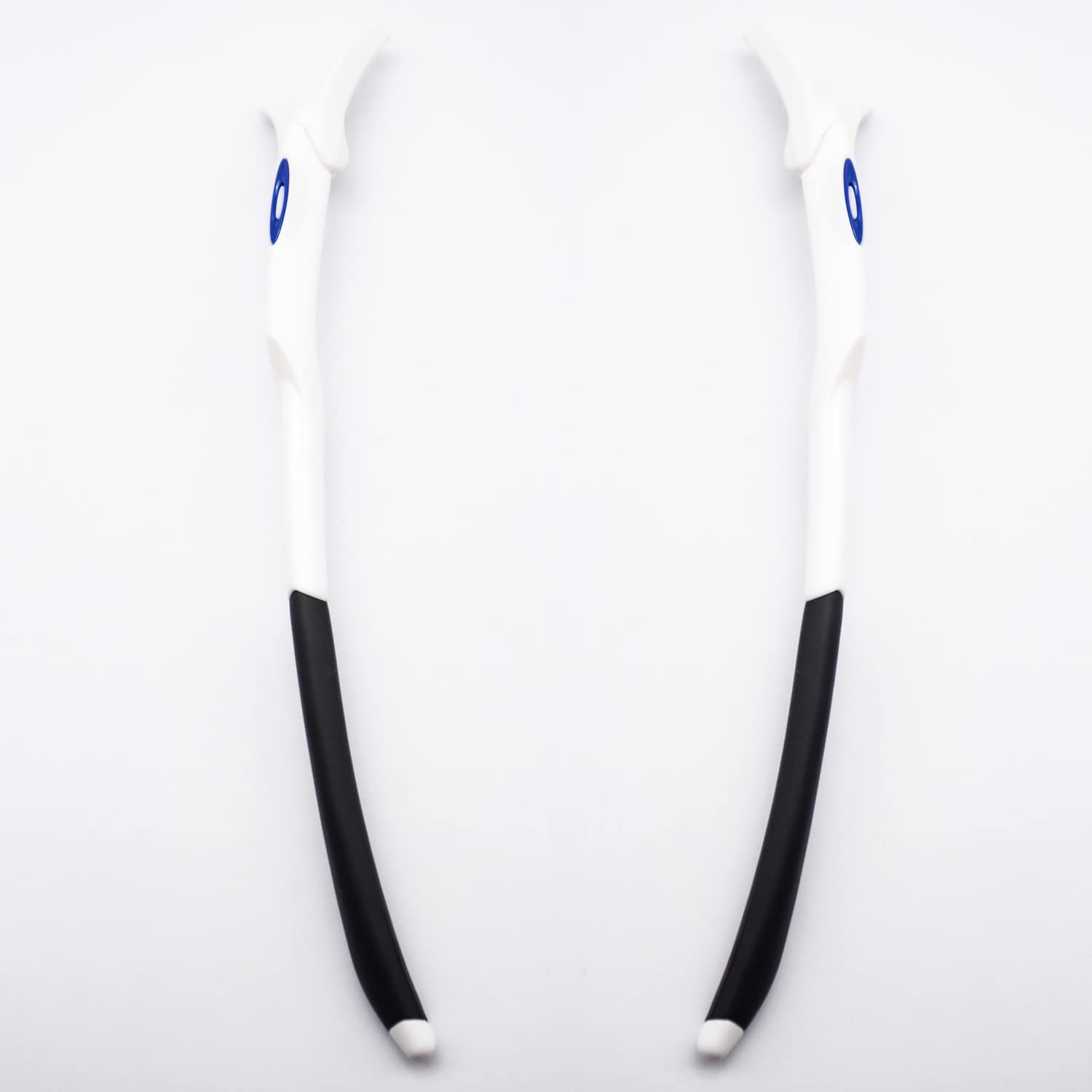 Replacement Glasses Arms for Oakley EV-Zero Sunglasses - Blue/Black/Dark Blue Logo - Compatible with EV-Zero Frames | Perfect for Sports, Outdoor Activities & Everyday Wear