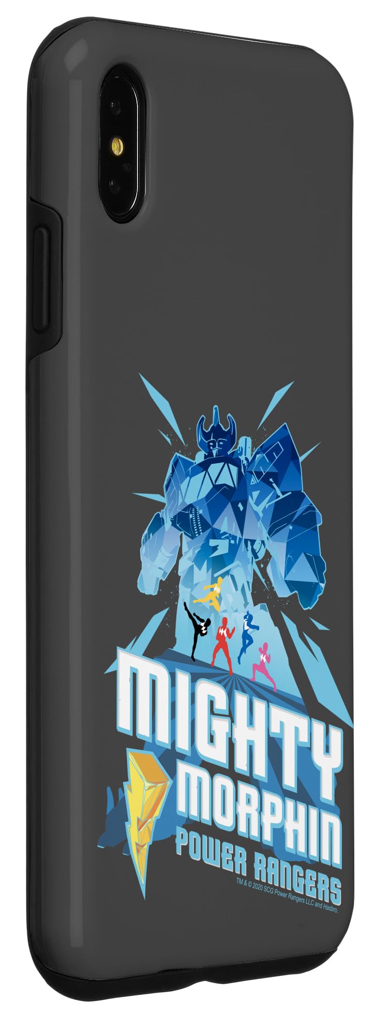 iPhone XS Max Case - Mighty Morphin Power Rangers Themed Protective Cover | Durable & Stylish Phone Case for Fans | Perfect for Everyday Use, Cosplay & Collectors