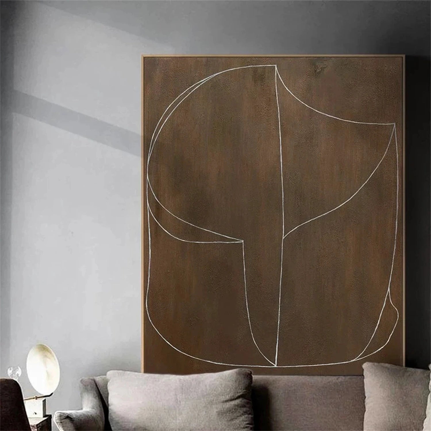 Abstract Painting Set of 2 - Modern Wall Art for Living Room & Bedroom Decor - #AB 274