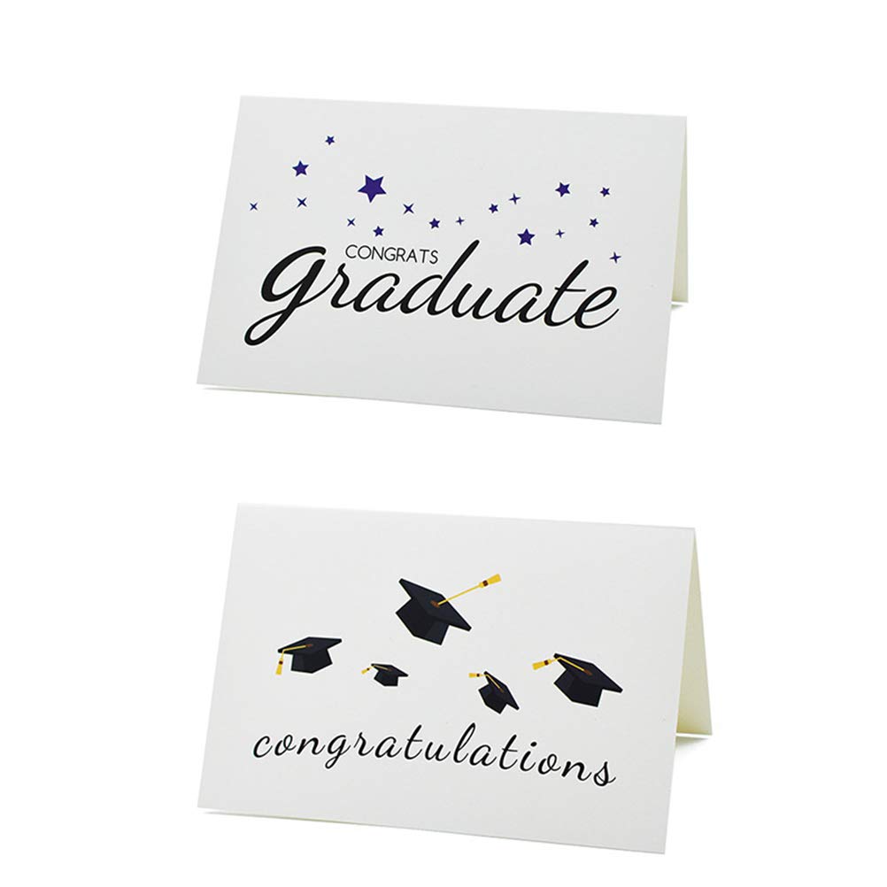 24 Pack Graduation Greeting Cards - Class of 2025 Congratulations Cards for Graduates - Perfect for Graduation Party Favors, Gifts & Celebrations