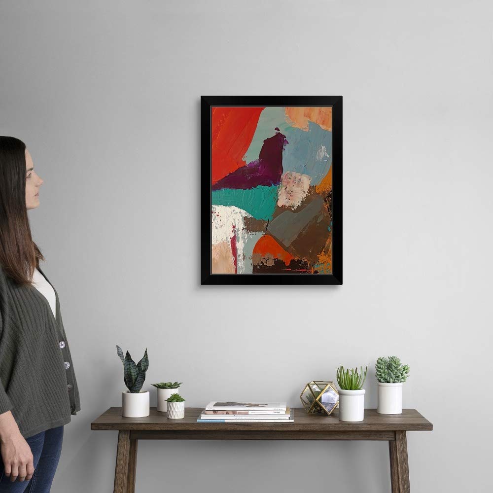 Fearless Black Framed Wall Art Print - Modern Home Decor & Office Artwork | Perfect for Living Room, Bedroom & Office Spaces
