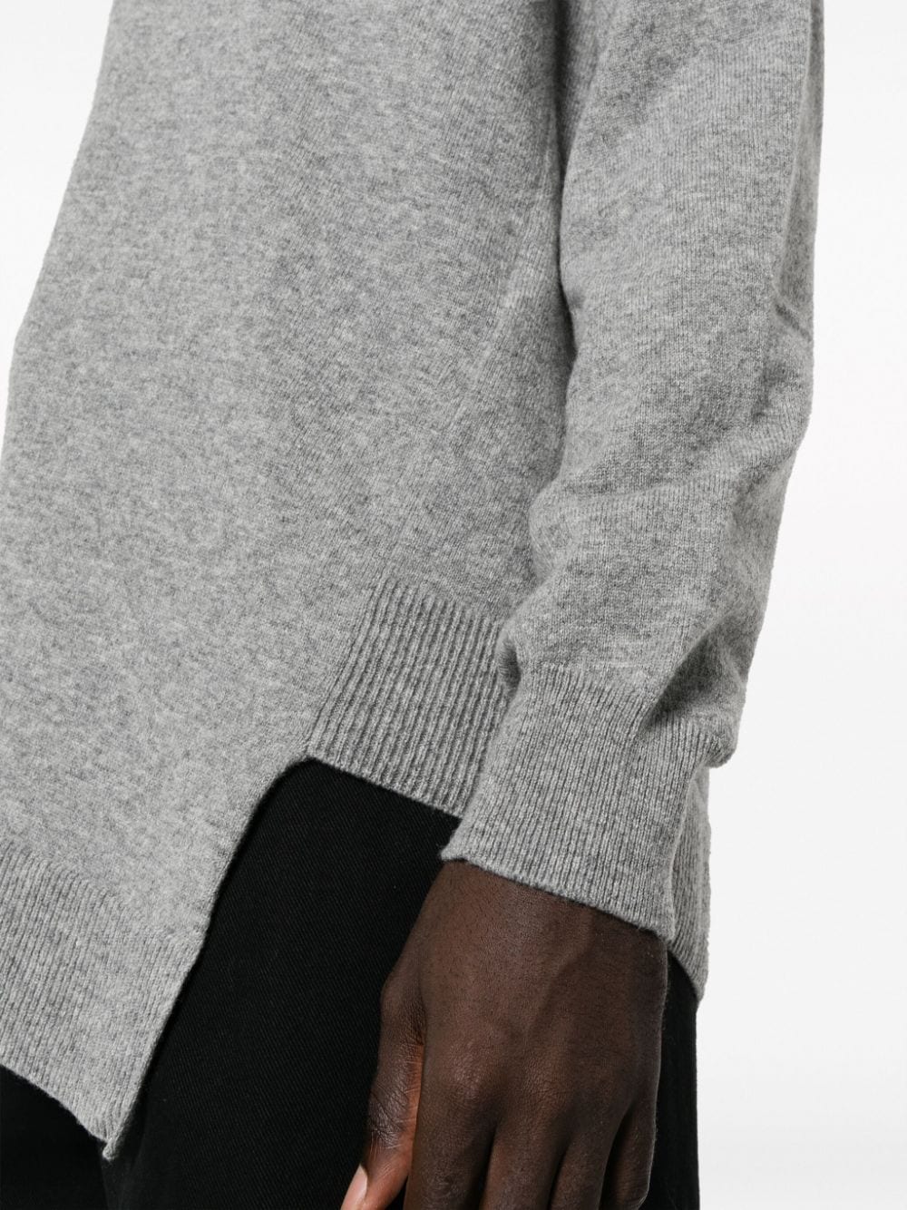 Comme des Garcons Grey Sweater for Men & Women | Stylish Casual Pullover for Fall & Winter Fashion | Perfect for Office, Dating & Travel