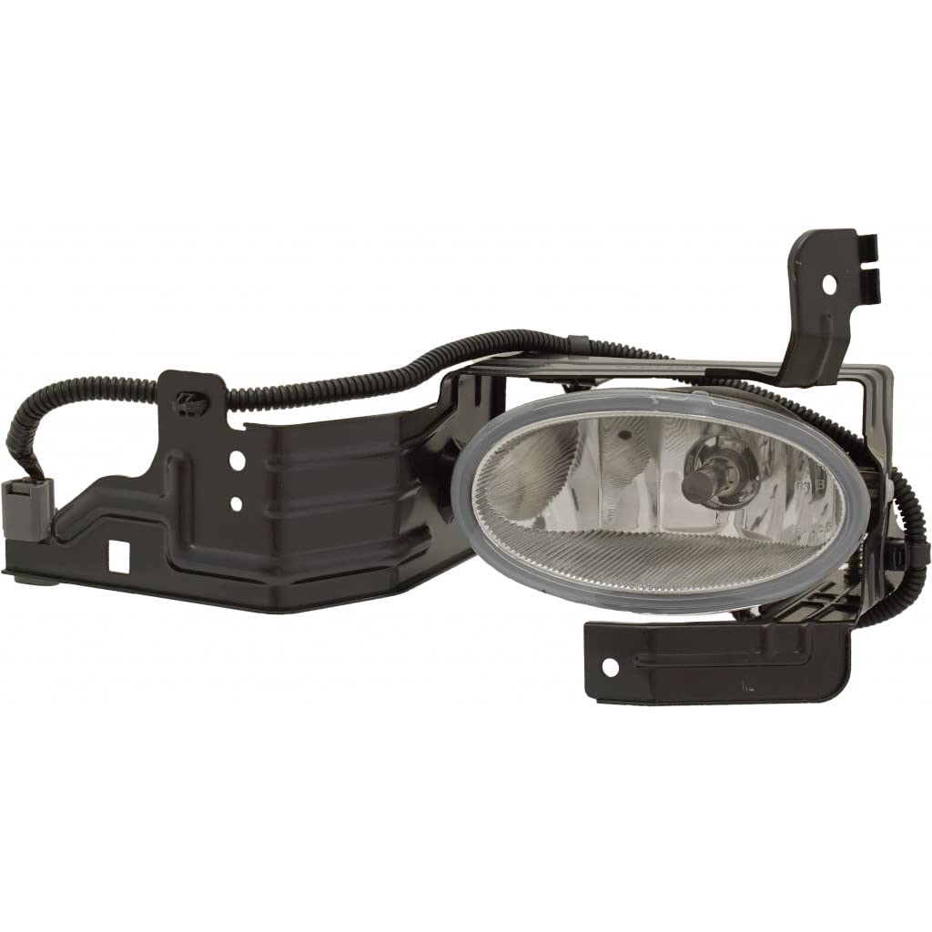 2011-2012 Honda Accord Sedan Fog Light Assembly - Driver Side CAPA Certified Replacement Part for Improved Night Visibility & Safety