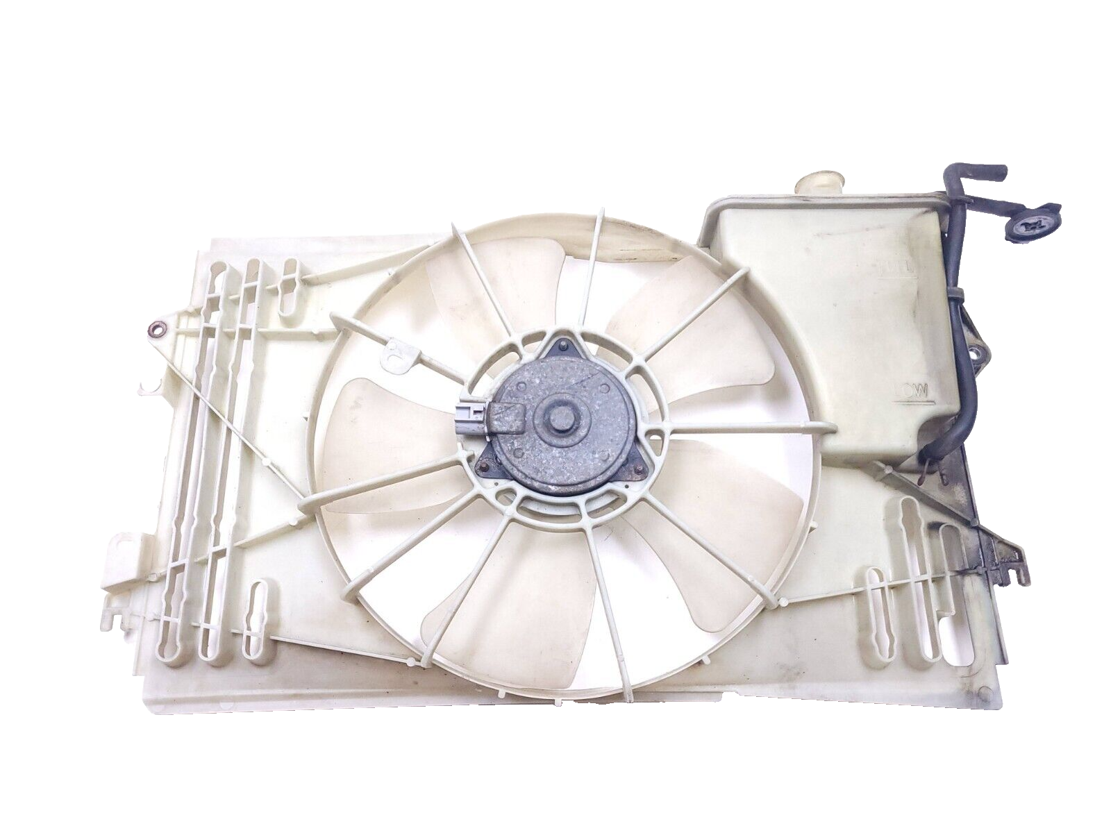 03 08 Toyota Corolla Radiator Cooling Fan with Overflow Reservoir - OEM Replacement Part for Engine Cooling System - Perfect for DIY Auto Repair & Maintenance