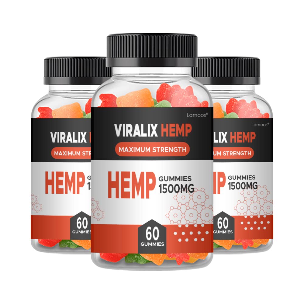 Viralix Maximum Strength Immune Support Gummies (3 Pack, 180 Gummies) - Boosts Immunity, Energy & Wellness - Perfect for Travel, Work & Daily Health Routine