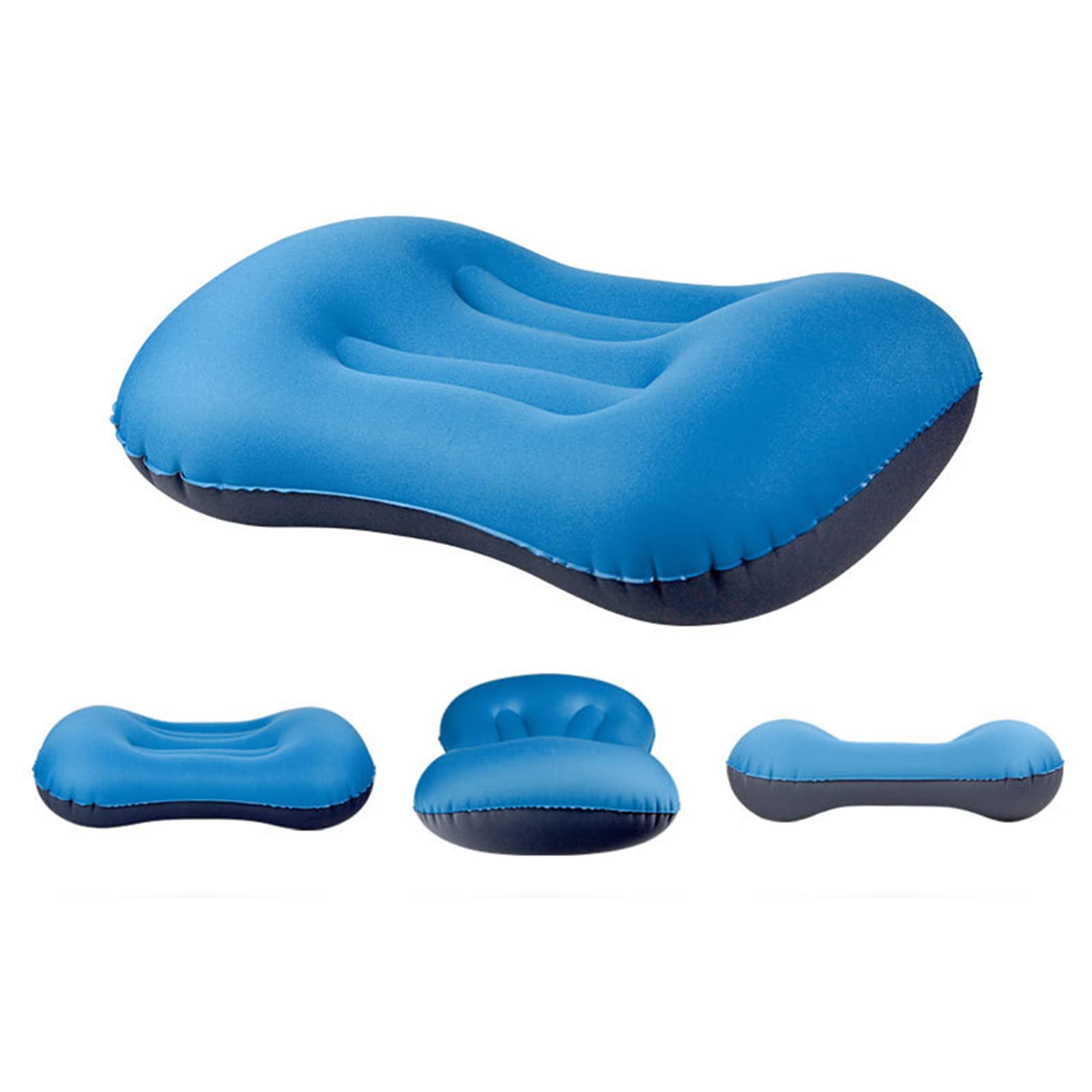 **Yuehuam Inflatable Travel Pillow - Ultralight & Compressible Air Pillow for Camping, Hiking, Backpacking - Perfect for Outdoor Adventures & Airplane Sleep**    *(Use Case: Ideal for long flights, road trips, camping trips, and overnight backpacking to ensure comfortable rest anywhere.)*