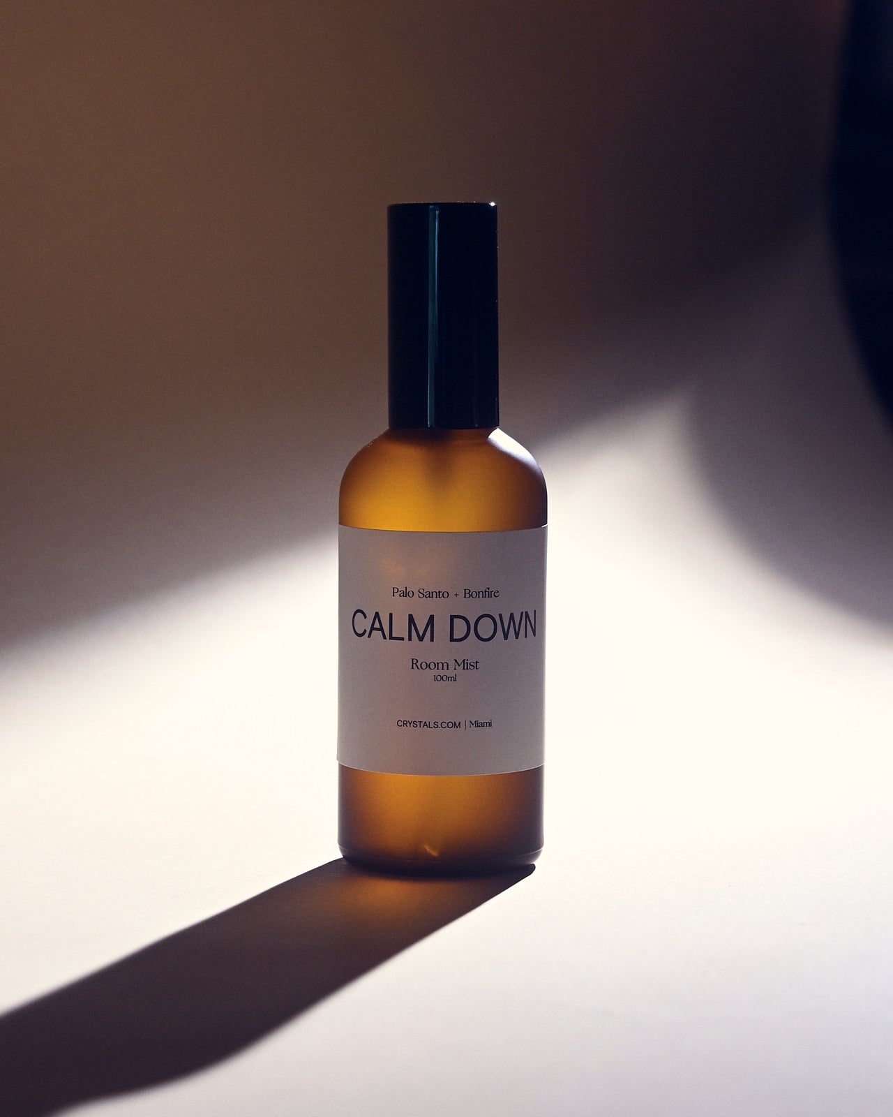 Calm Down Room Mist - Palo Santo & Bonfire Scented Spray for Relaxation & Stress Relief | Perfect for Yoga, Meditation & Bedtime Aromatherapy