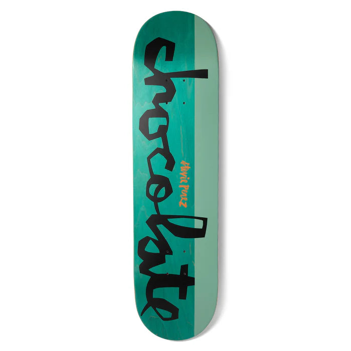 Chocolate Perez Original Chunk Deck 8.4 Skateboard - Premium 8.4-Inch Maple Wood Deck for Street & Park Skateboarding | Perfect for Tricks, Commuting & Skatepark Sessions