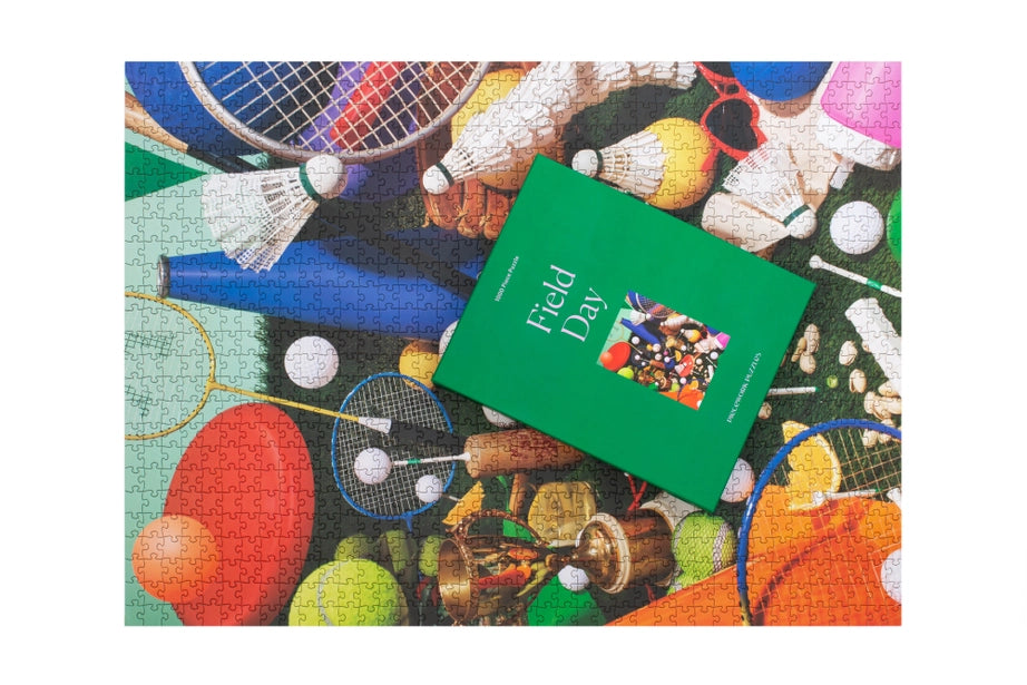 Field Day 1000 Piece Jigsaw Puzzle by Pieceworks Puzzles - Fun Family Game for Adults & Kids, Perfect for Parties, Rainy Days & Relaxation
