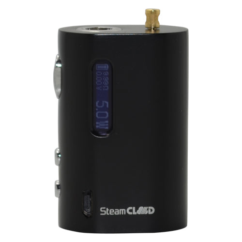 SteamCloud Box Mod Vape Kit - High Performance 200W Variable Wattage E-Cigarette with OLED Screen for Sub-Ohm Vaping | Perfect for Cloud Chasing & Flavorful Vape Experience at Home or Outdoors