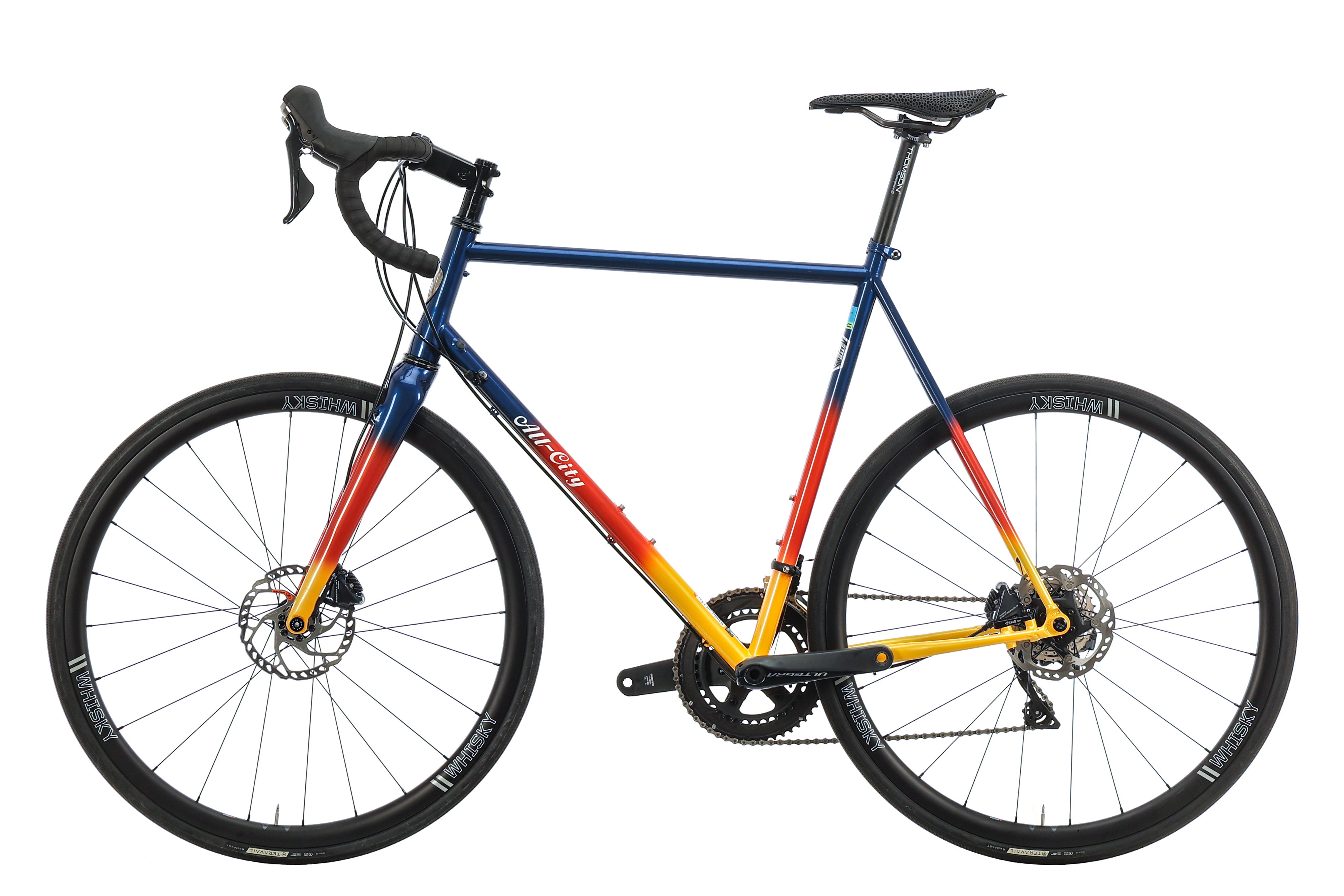 2020 All City Zig Zag Ultegra Road Bike - 58cm Carbon Frame, Shimano Groupset for Speed & Performance | Perfect for Commuting, Racing & Long-Distance Cycling