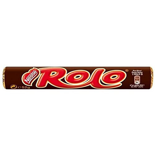 Nestlé Rolo Caramel Praline Chocolate Candy - 36 Rolls Individually Wrapped - Perfect for Halloween, Christmas Gifts & Party Favors