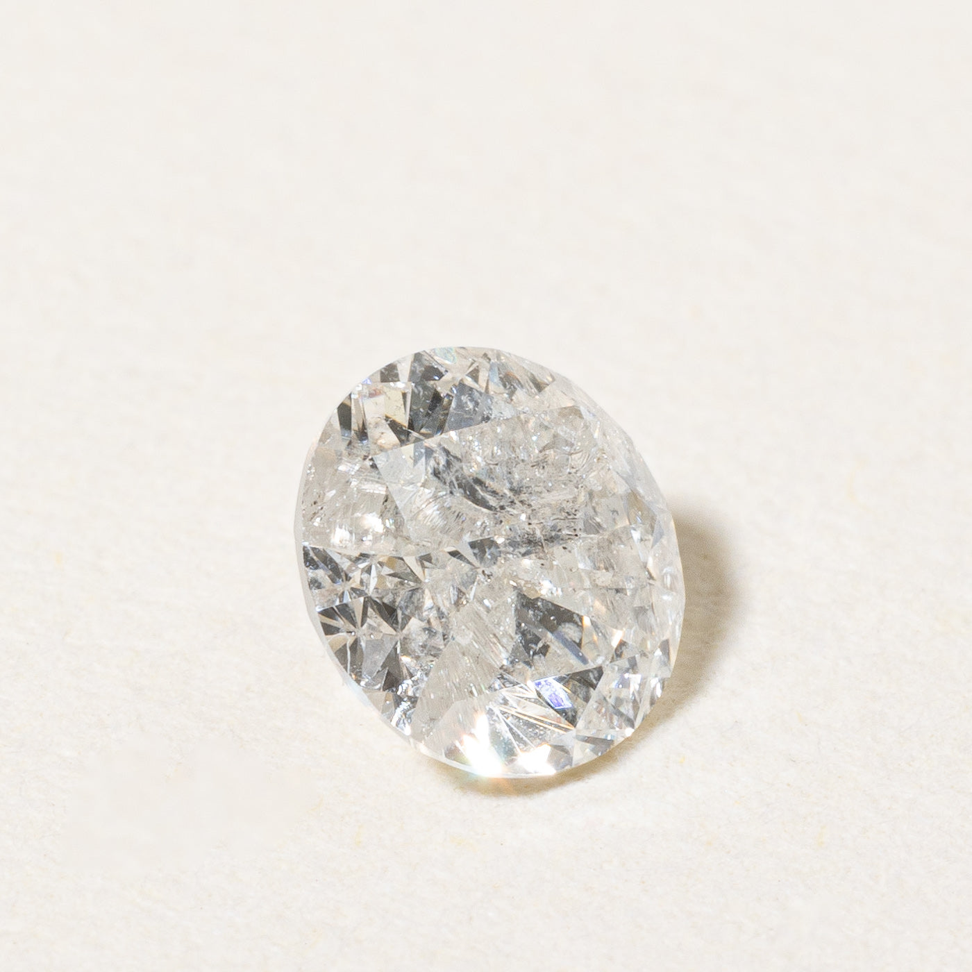 0.55ct Round Brilliant Cut Loose Diamond - I3 G/H Color for Engagement Rings & Fine Jewelry | Certified Natural Diamond for Wedding Bands & Anniversary Gifts