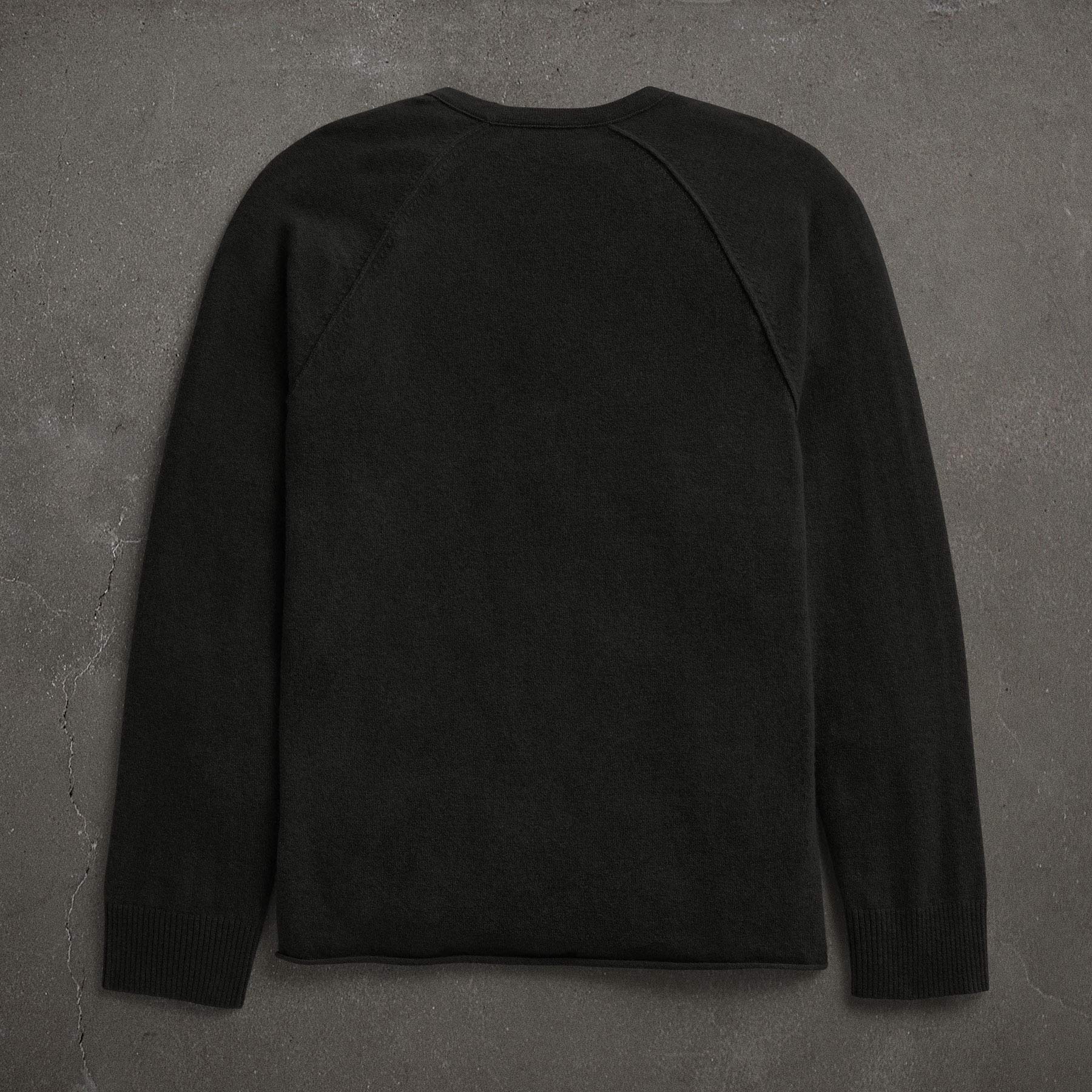 JP x LA Cashmere Raglan Sweater - Black | Premium Soft Knit Pullover for Men & Women | Perfect for Casual Wear, Office & Winter Outfits