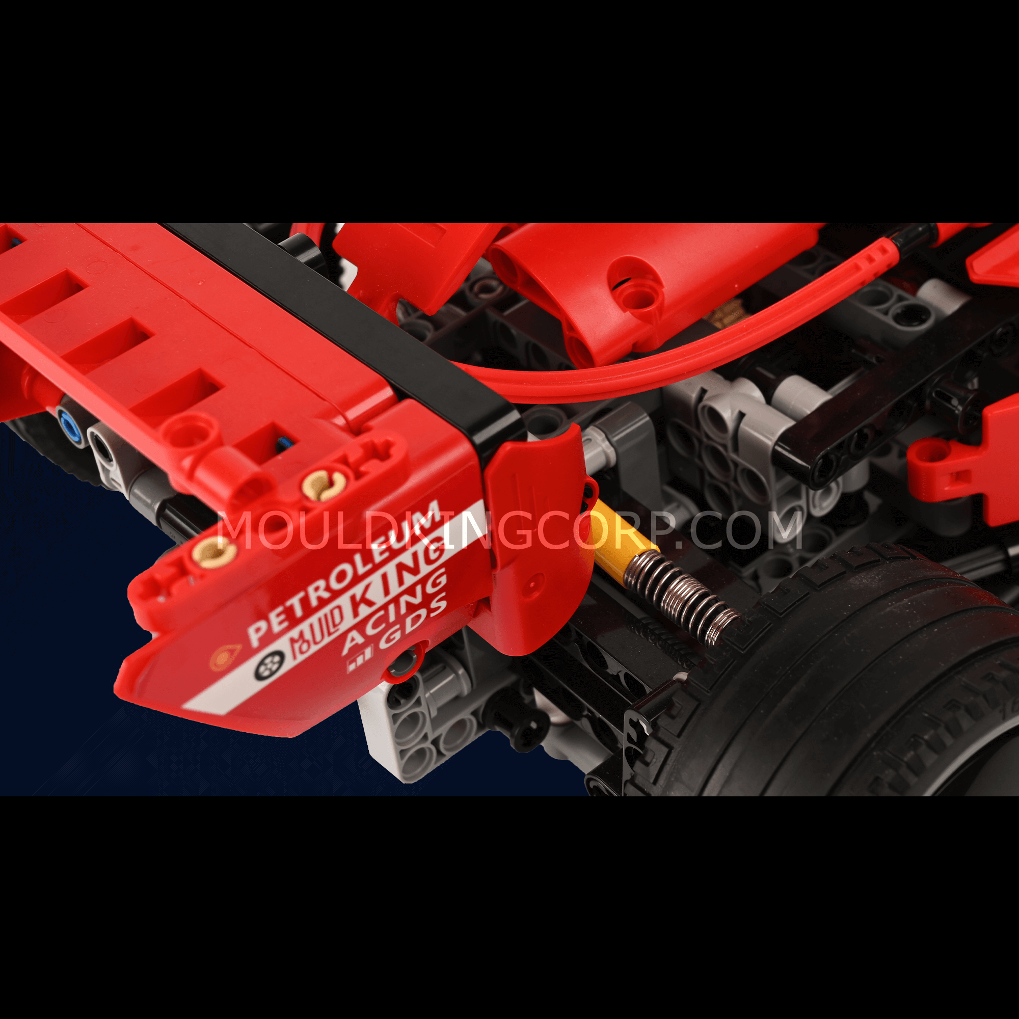MOULD KING 18024A/B RC Formula Race Car Building Set - 1,065 PCS STEM Toy for Kids & Adults | Remote Control Racing Car for Indoor & Outdoor Play