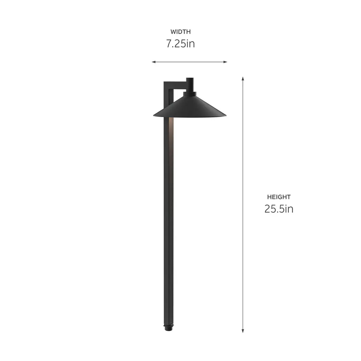 4.3W 302 Lumens LED Outdoor Path Light - Warm White 3000K - Centennial Brass Finish - Perfect for Garden Walkways, Driveways, and Landscape Lighting