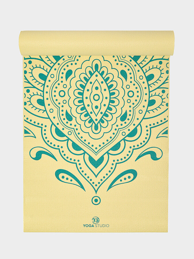 Premium 6mm Non-Slip Yoga Mat for Hot Yoga & Home Workouts - Eco-Friendly TPE Material for Enhanced Grip & Comfort