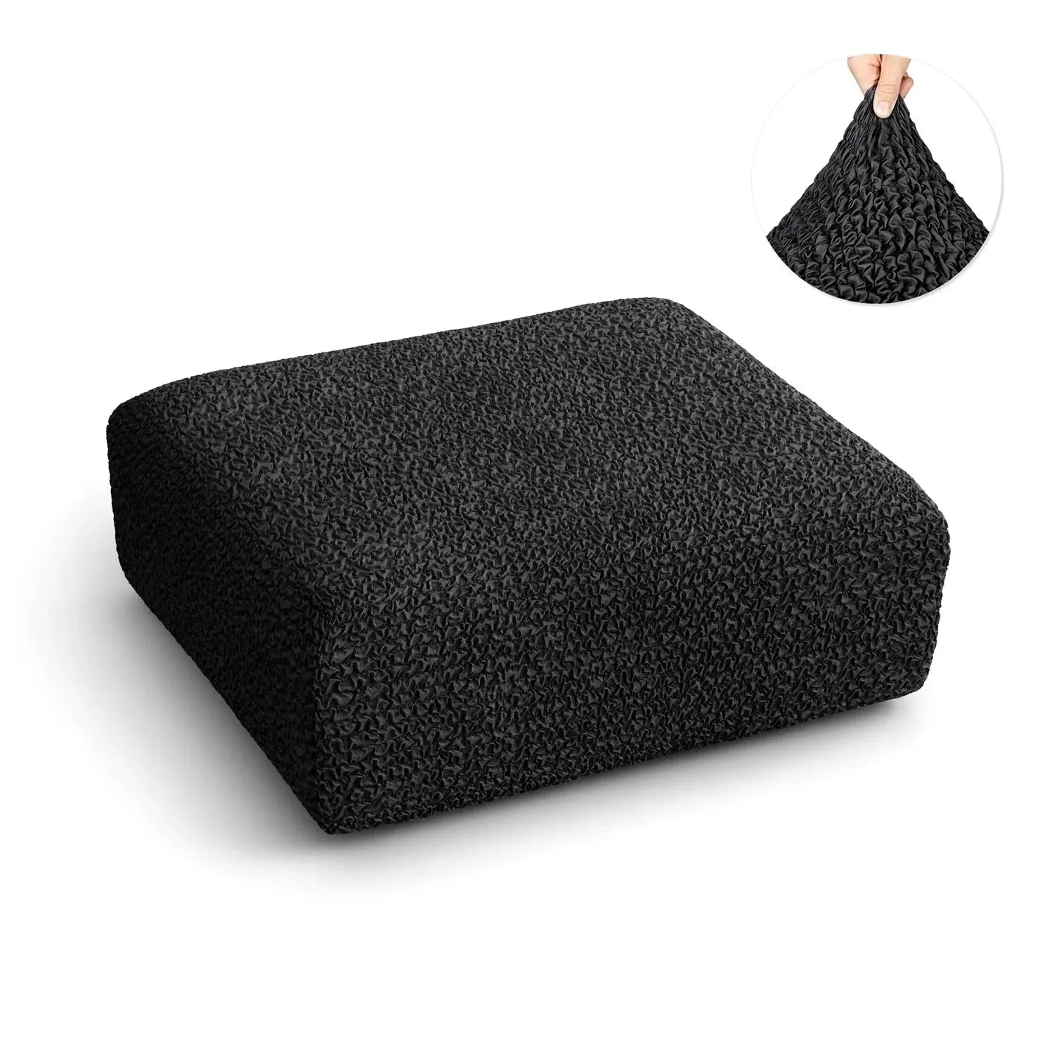 Premium Microfiber Seat Cushion Cover - Soft & Durable Sofa Chair Protector - Perfect for Living Room, Office, or Car Use