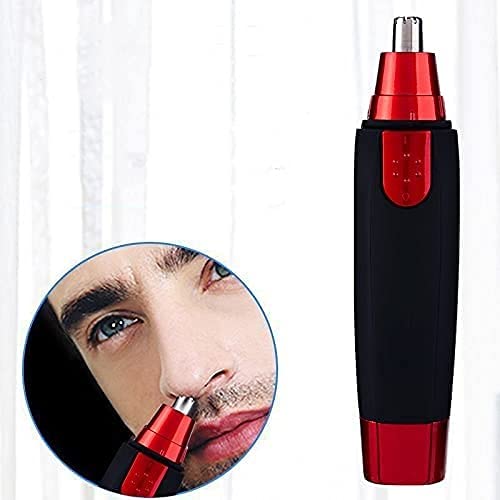 Electric Nose & Ear Hair Trimmer for Men & Women - Painless Facial Hair Clipper with Dual Blades - Perfect for Travel, Grooming & Personal Care