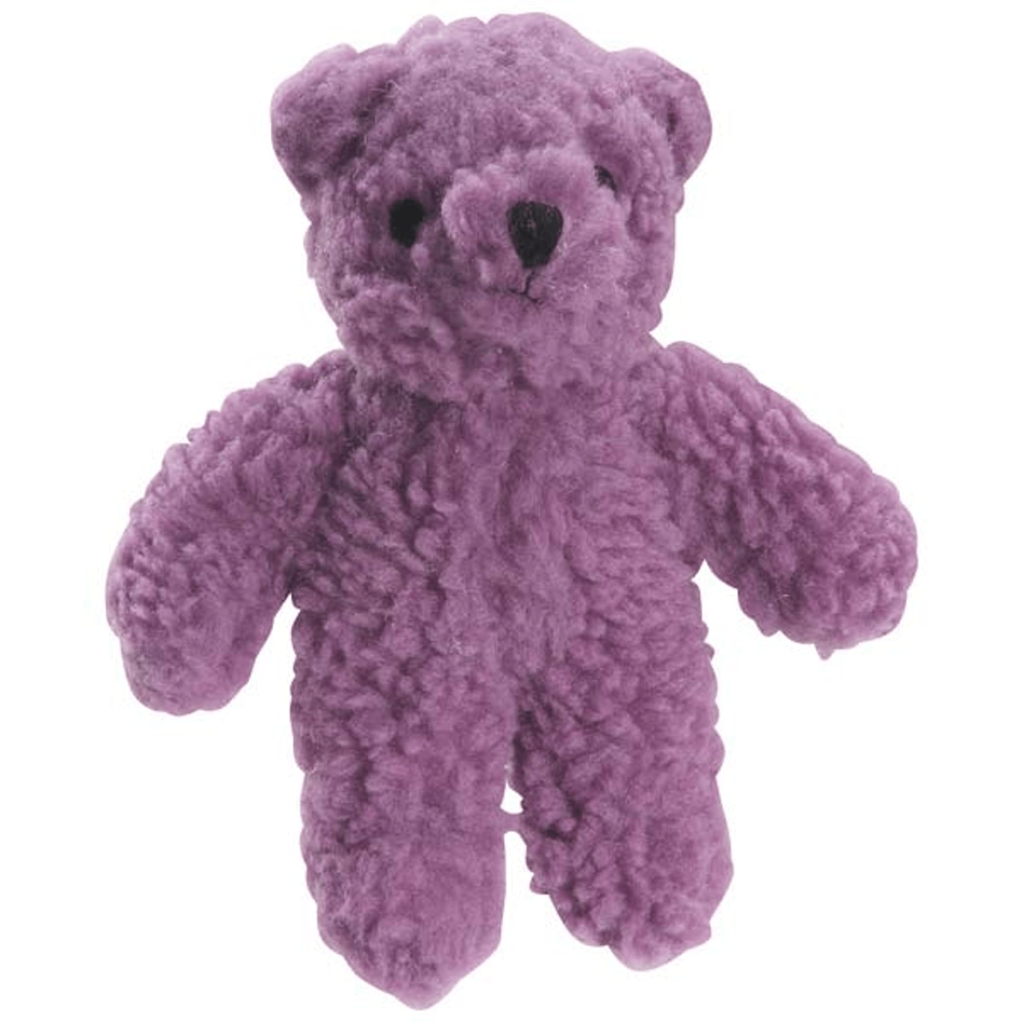 Zanies Berber Bear Dog Chew Toys - Durable Red Plush for Aggressive Chewers - Perfect for Playtime, Training & Cuddling