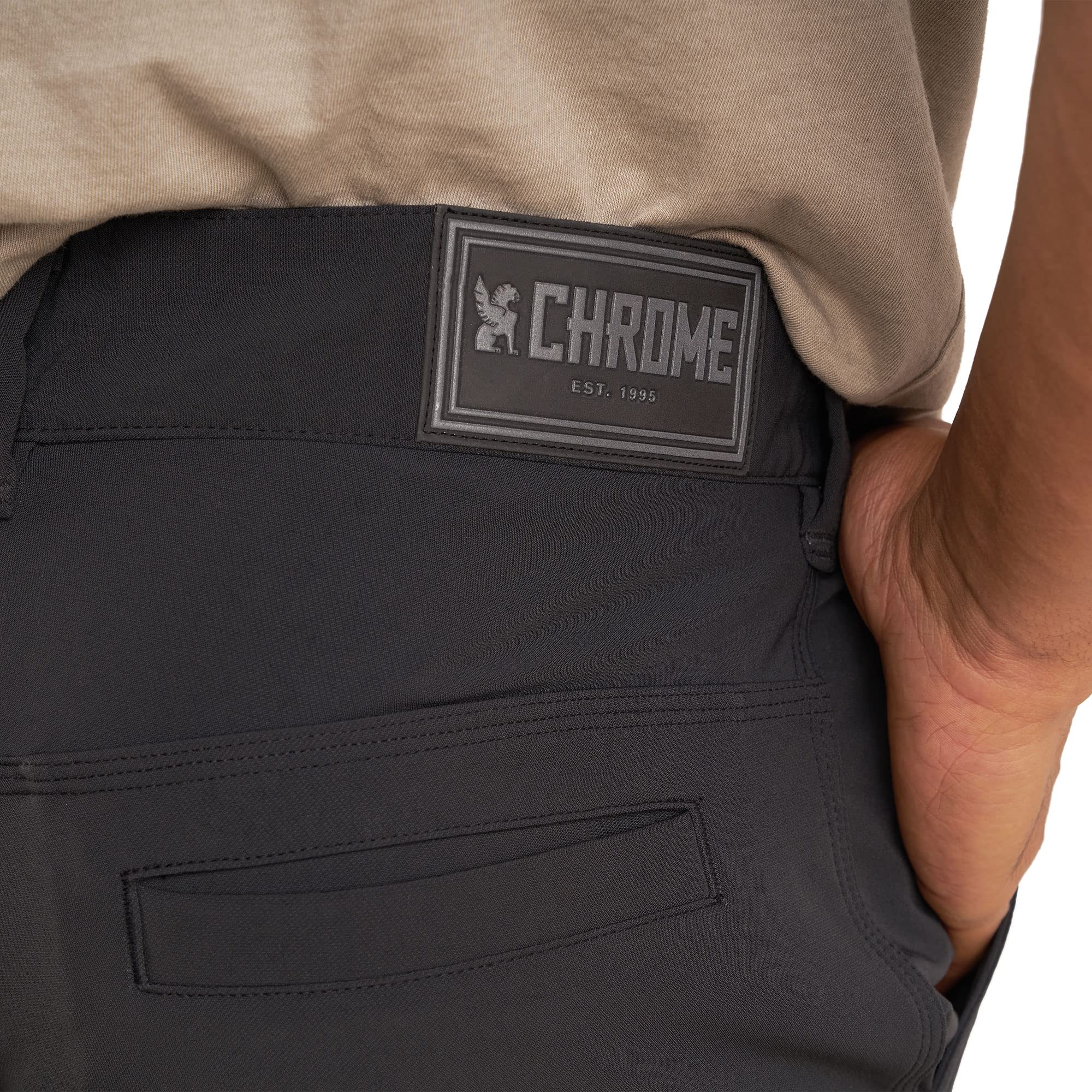 Chrome Industries Folsom 2.0 Men's Bike Messenger Work Shorts - Durable Cycling & Casual Shorts for Outdoor Activities & Commuting