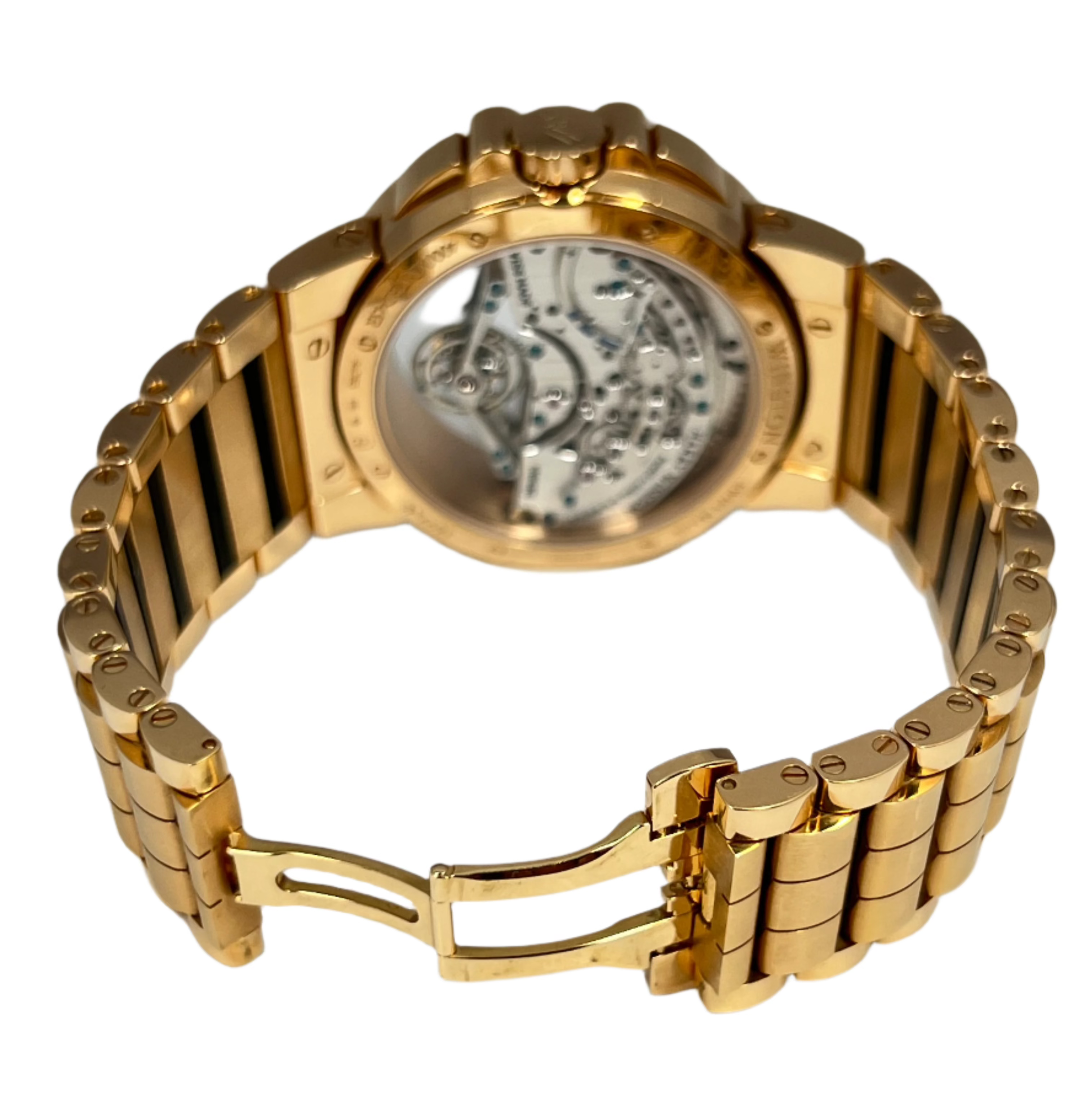 Harry Winston Ocean Tourbillon Big Date 18K Rose Gold Men's Luxury Watch - Perfect for Business Meetings, Formal Events & Collector's Showcase