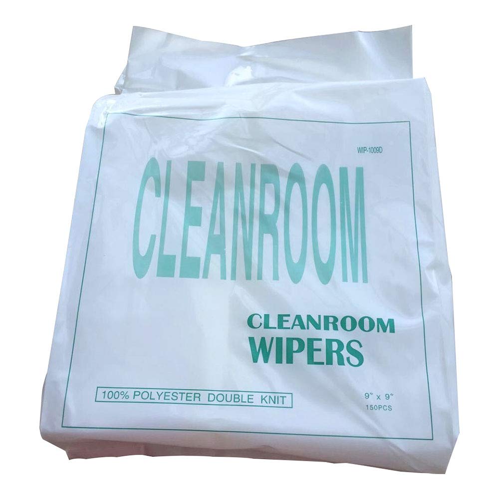 Premium Cleanroom Wiper - Dustless Non-Woven Cloth for Printers (23x23cm, 150pcs) | Ideal for Electronics, Labs & Precision Cleaning