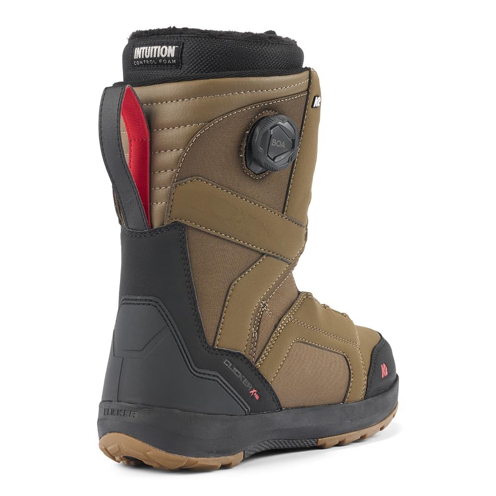 K2 Boundary Clicker X HB Men's Snowboard Boots - All-Mountain Performance for Freestyle & Freeride Snowboarding