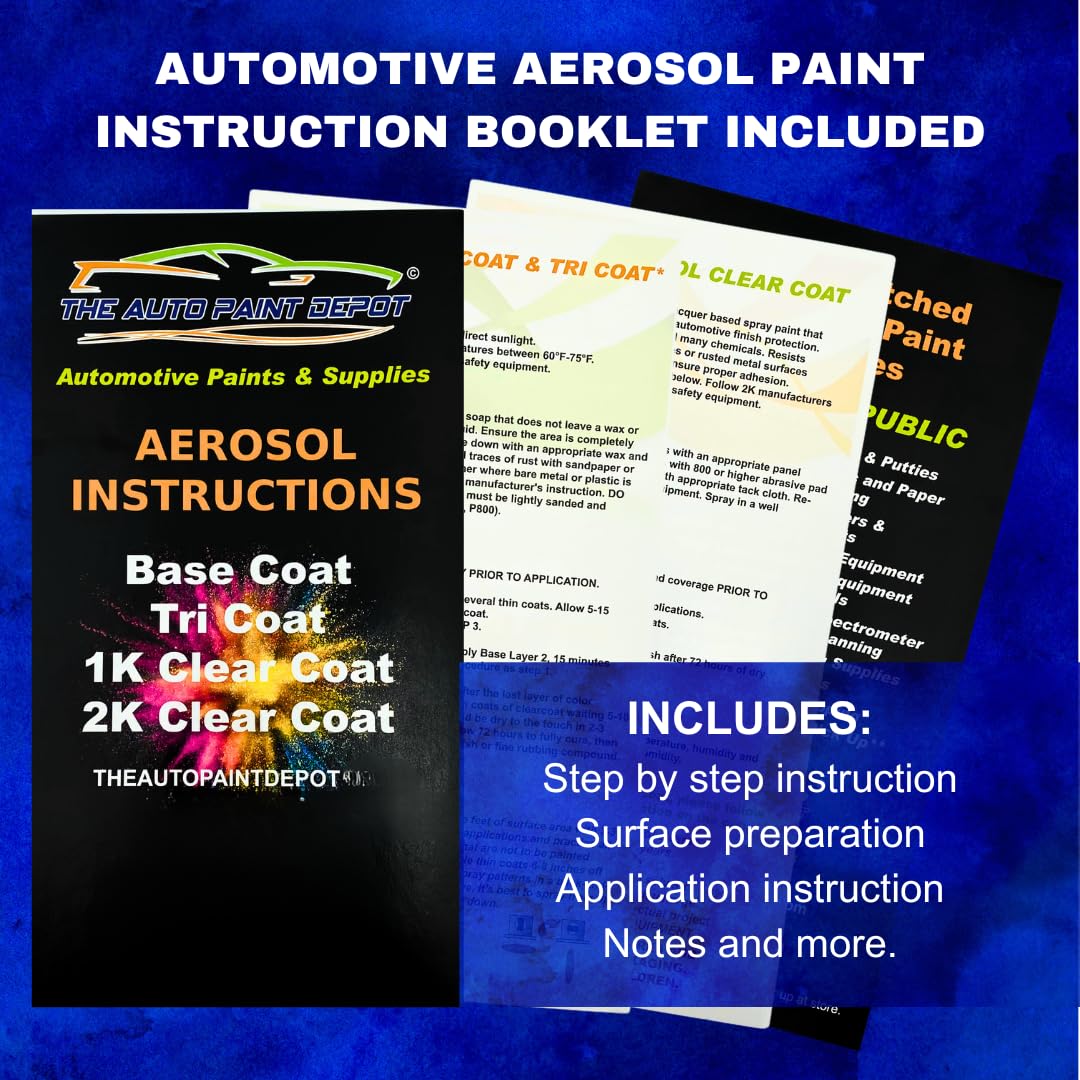 Tesla Touch Up Paint - Sunset Red PPMR Tricoat for All Models & Years | Auto Paint with Clear Coat (Aerosol Spray) | Perfect for Scratches, Chips & DIY Car Repairs