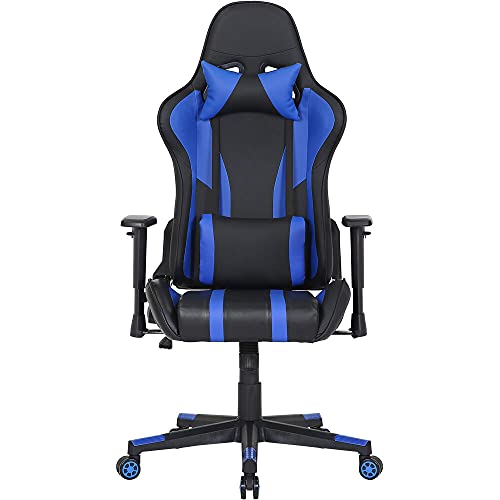 Dark Blue/Black W/ Lumbar Pillow
