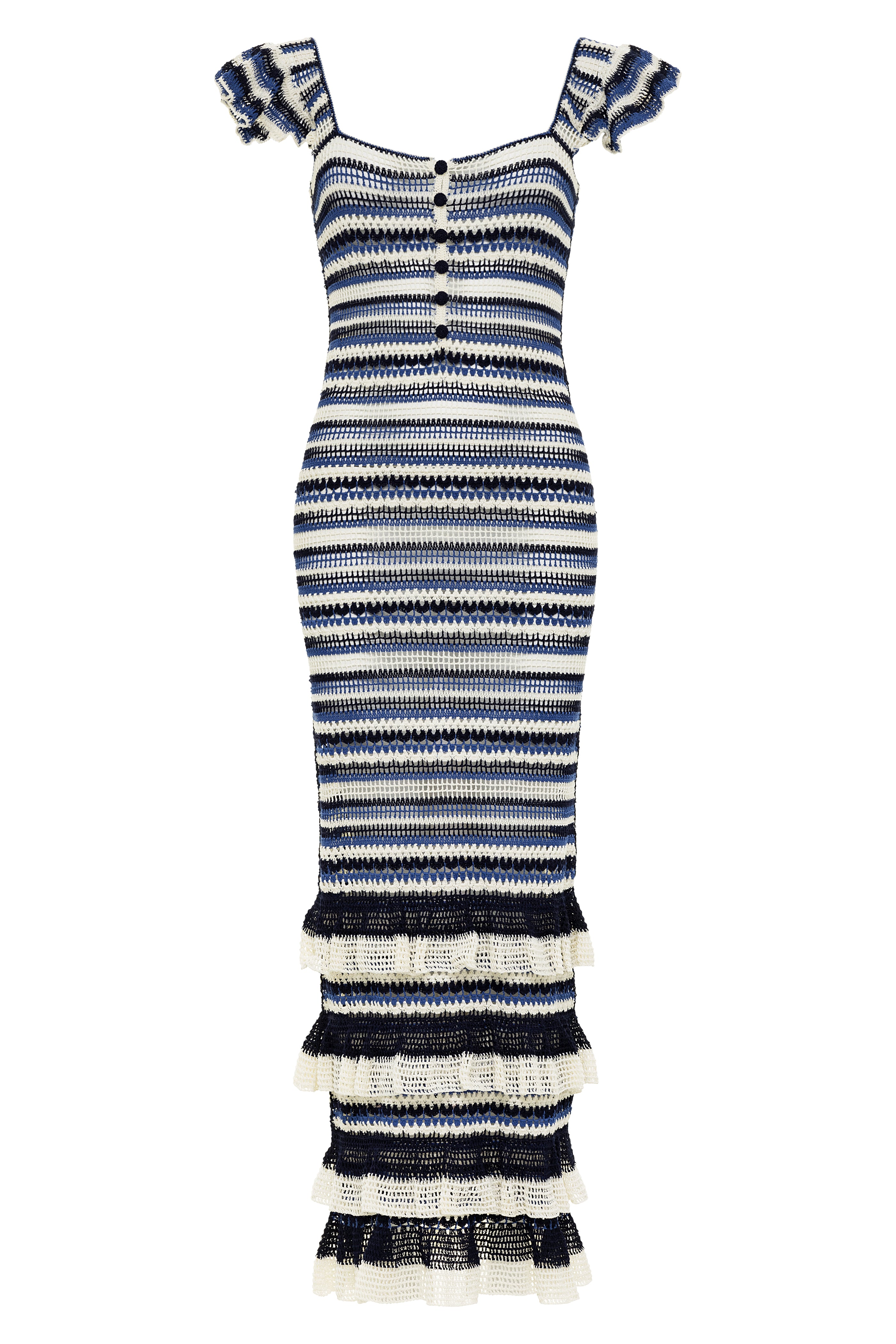 Elegant Stripe Blue Dress for Women - Stylish & Comfortable Summer Dress for Casual Outings, Beach Vacations & Date Nights
